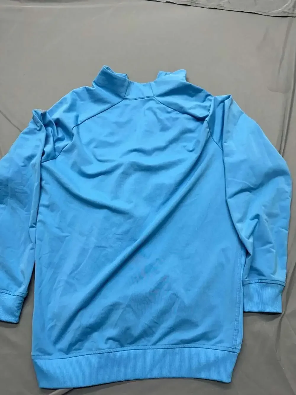 Adidas Golf Light Blue 1/4 Zip Pullover Men's Size L